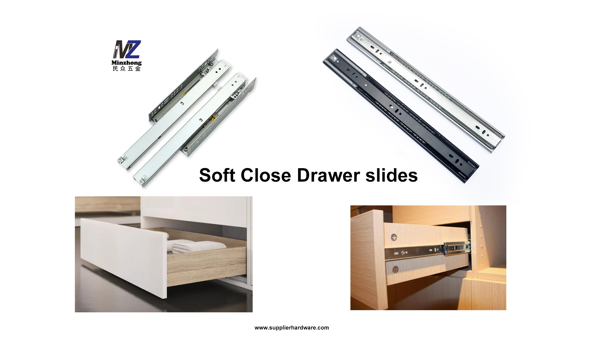 Benefits of Soft Close Drawer Slides